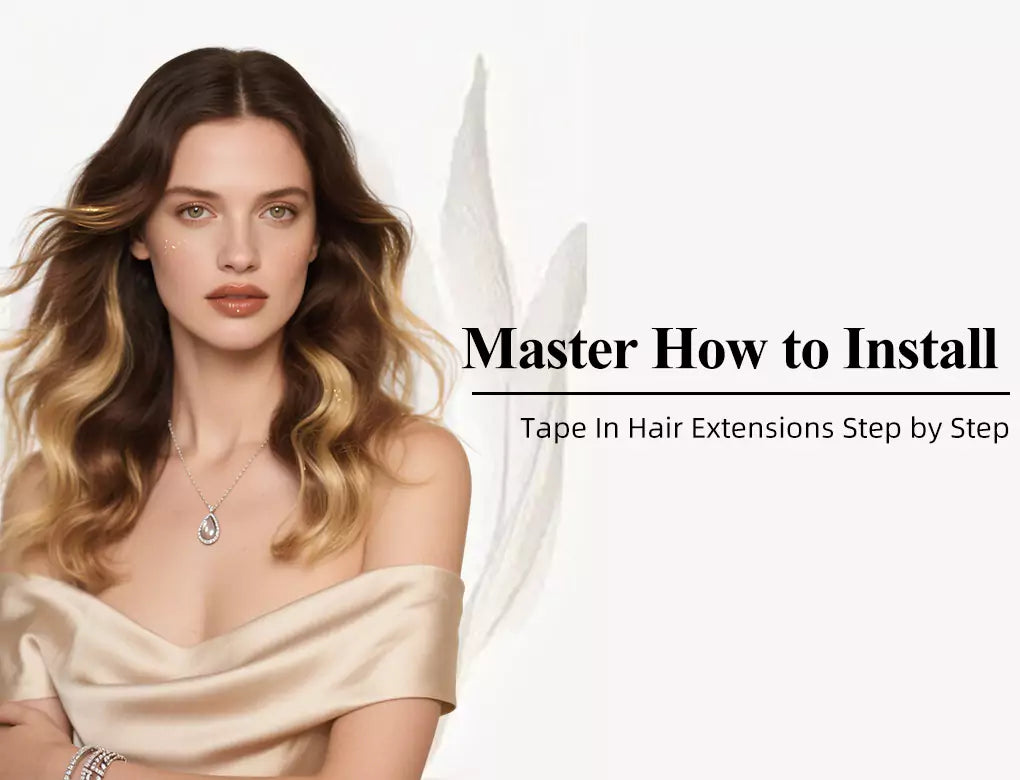 How To Install Tape In Hair Extensions Like A Pro: The Ultimate Guide
