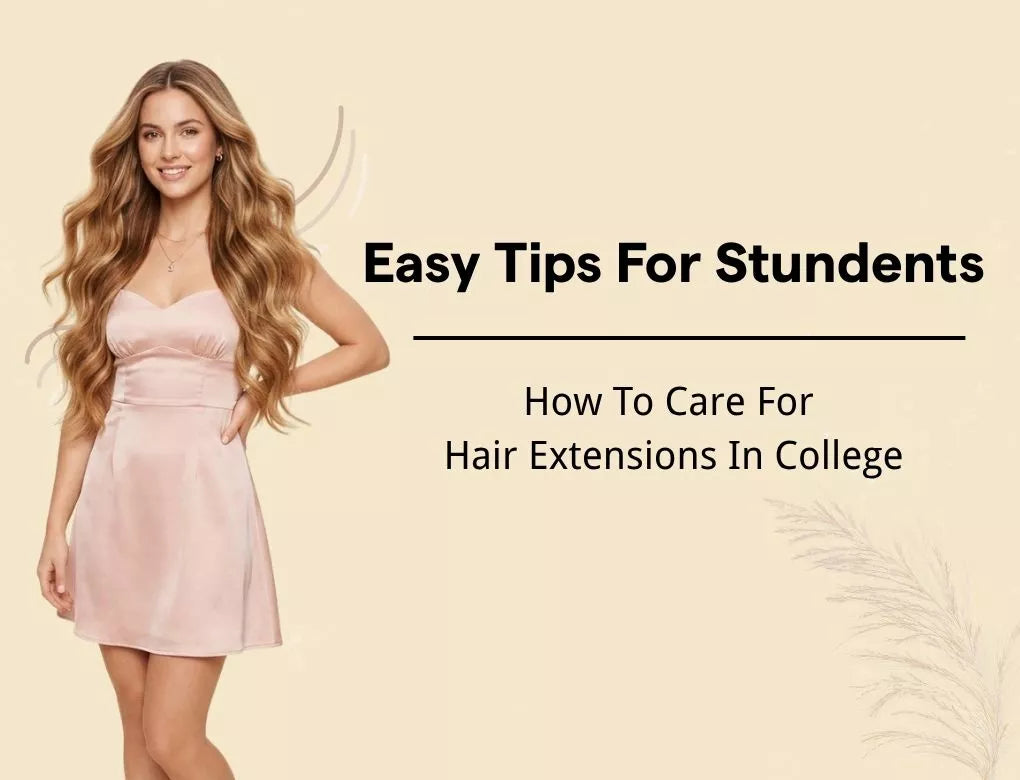 How to Care for Hair Extensions in College: Easy Tips for Students