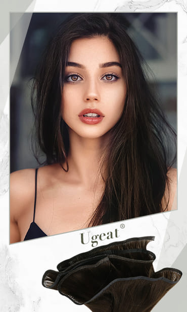 virgin + flat weft hair