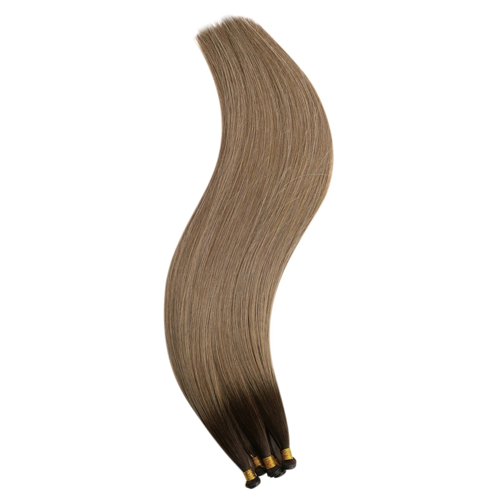 Full Cuticle Virgin Genius Weft Hair Extensions Balayage