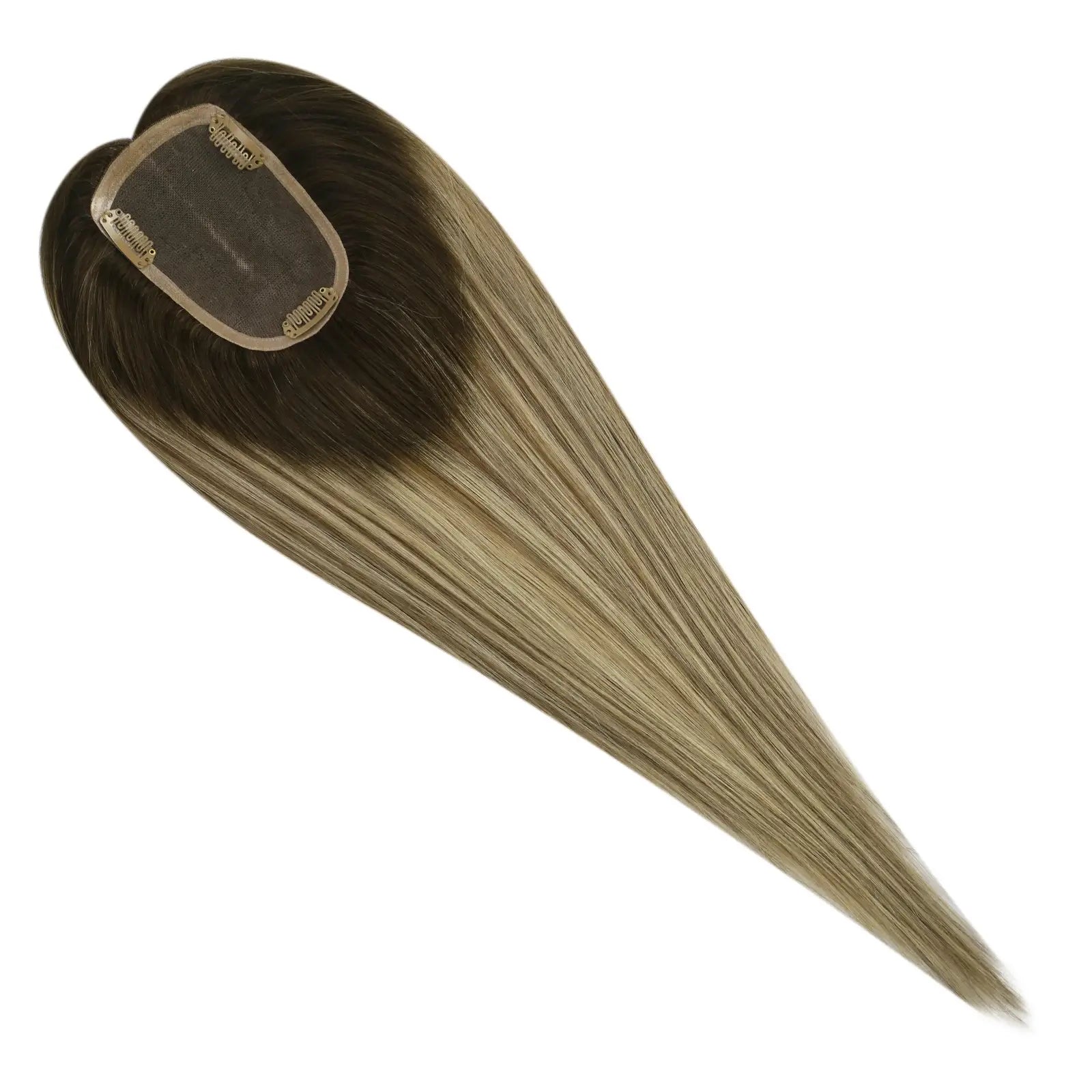 100% human hair pieces clip in natural hair for thinning hair