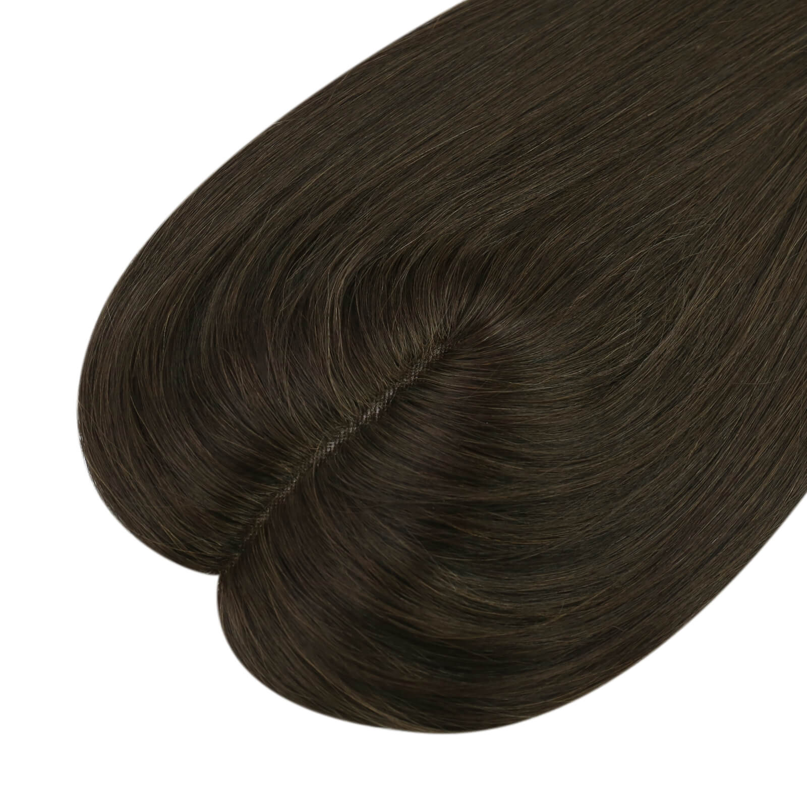 large base remy human hair topper