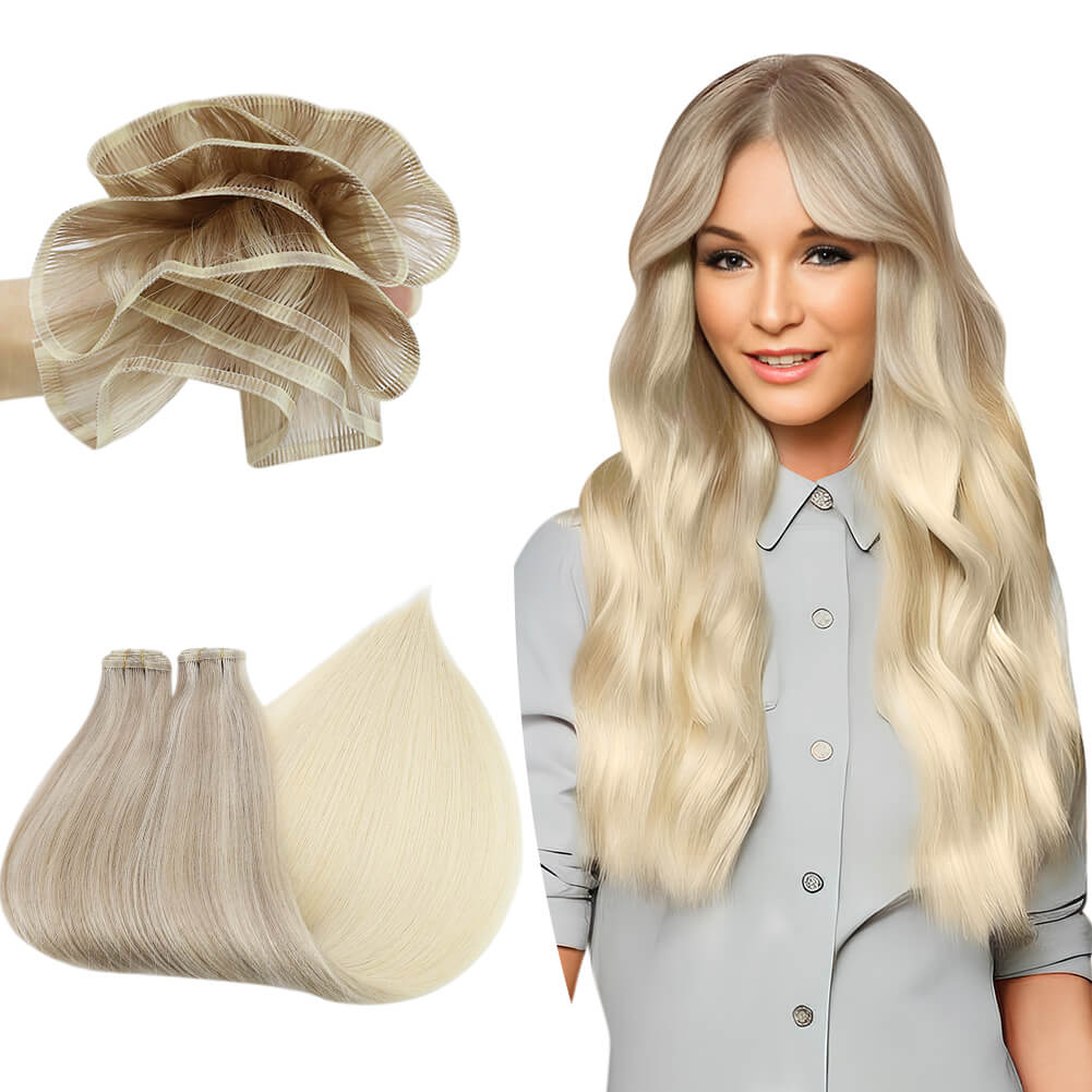 Nordic Flat Silk Weft Hair Extensions