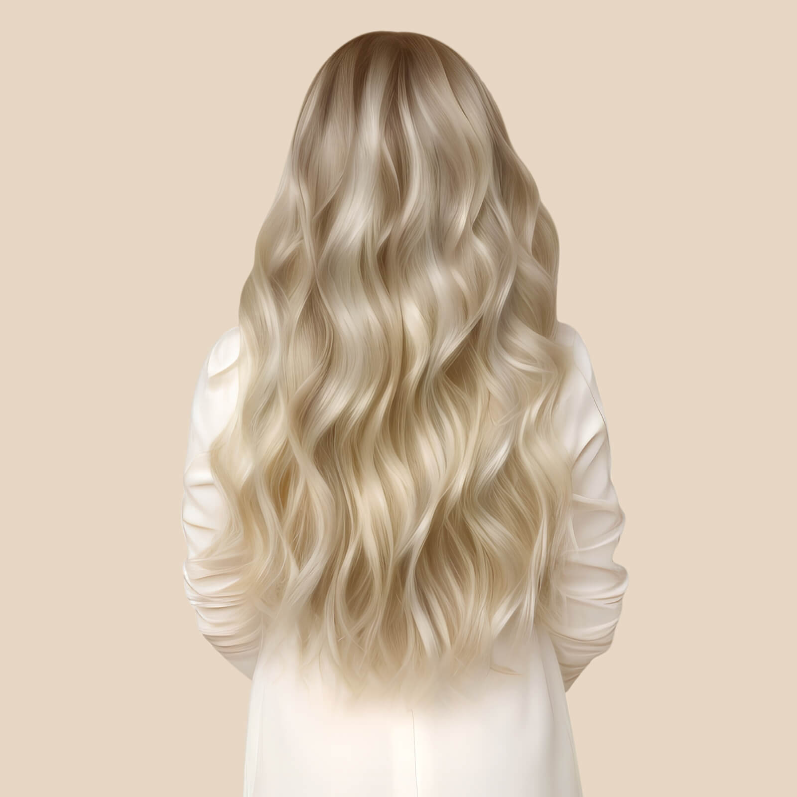 hand made human hair weft 18/22/60