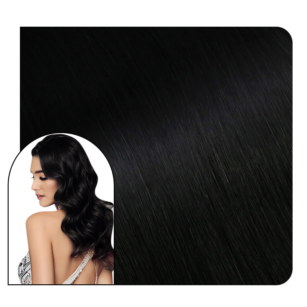 black hairstyles weft hair extensions