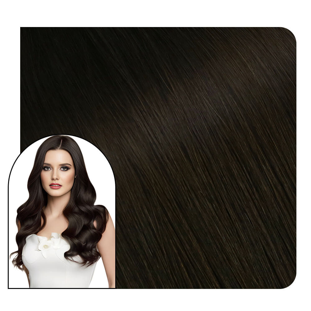 weft hair extensions real human hair