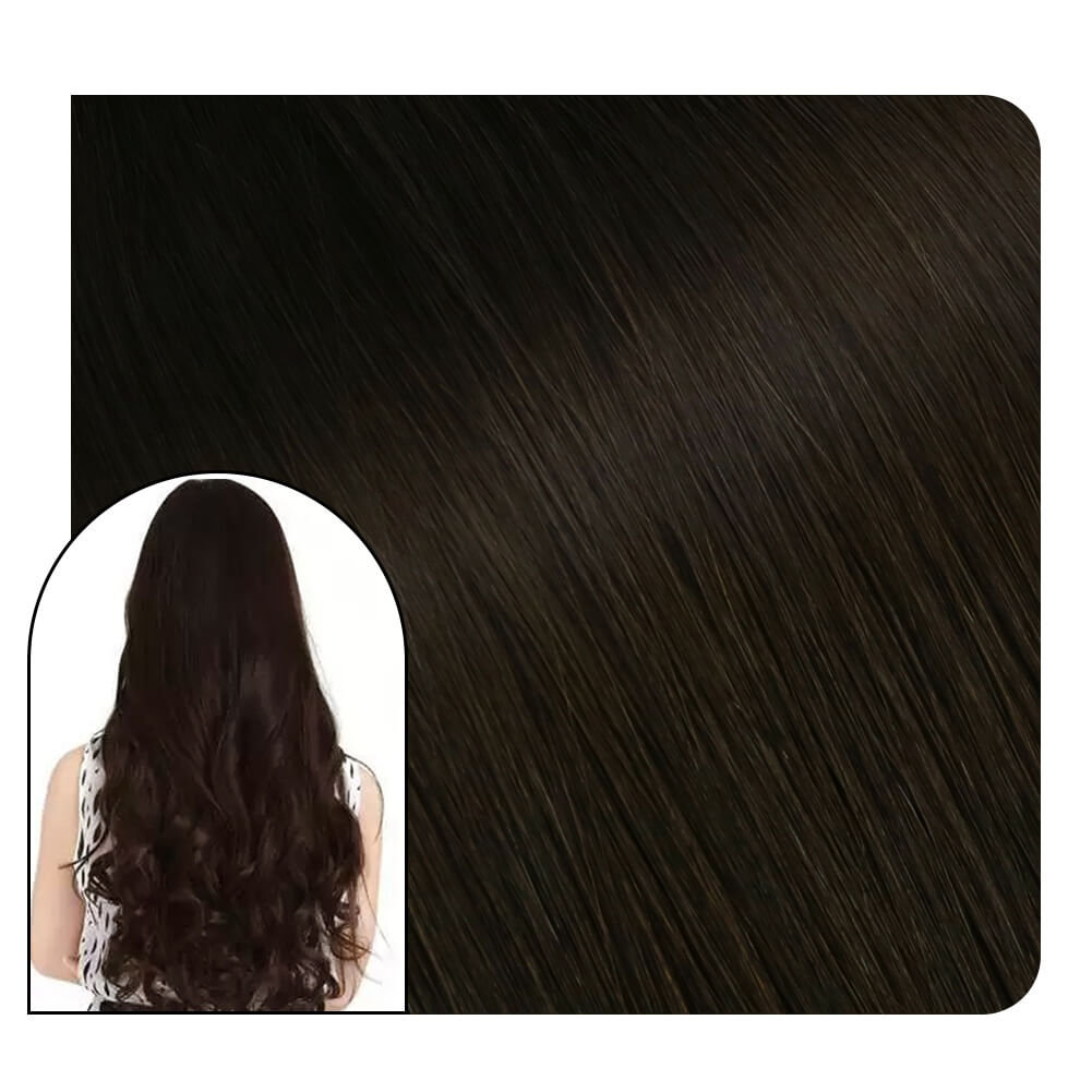 brown hair bundles human hair