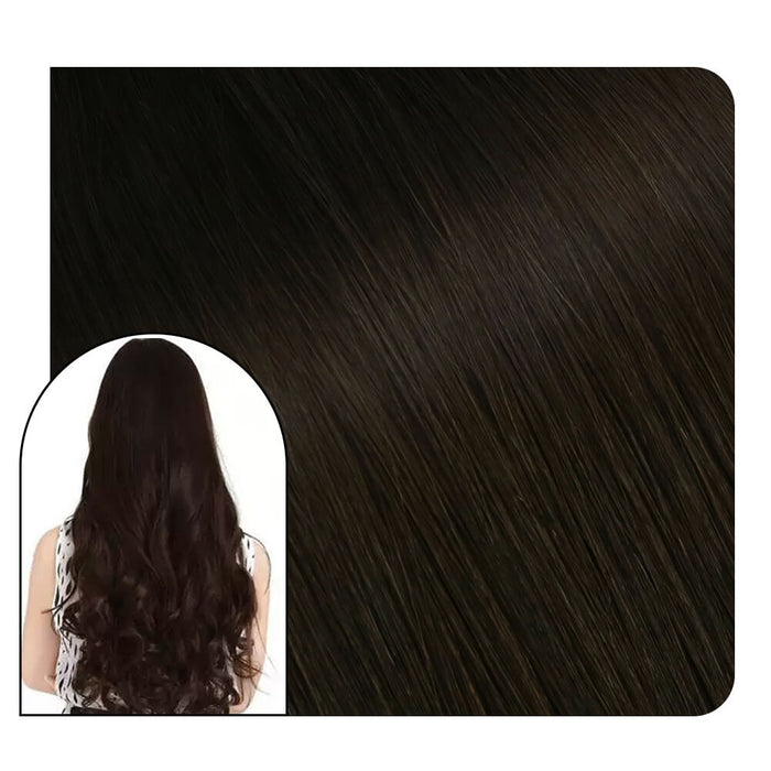 brown hair bundles human hair