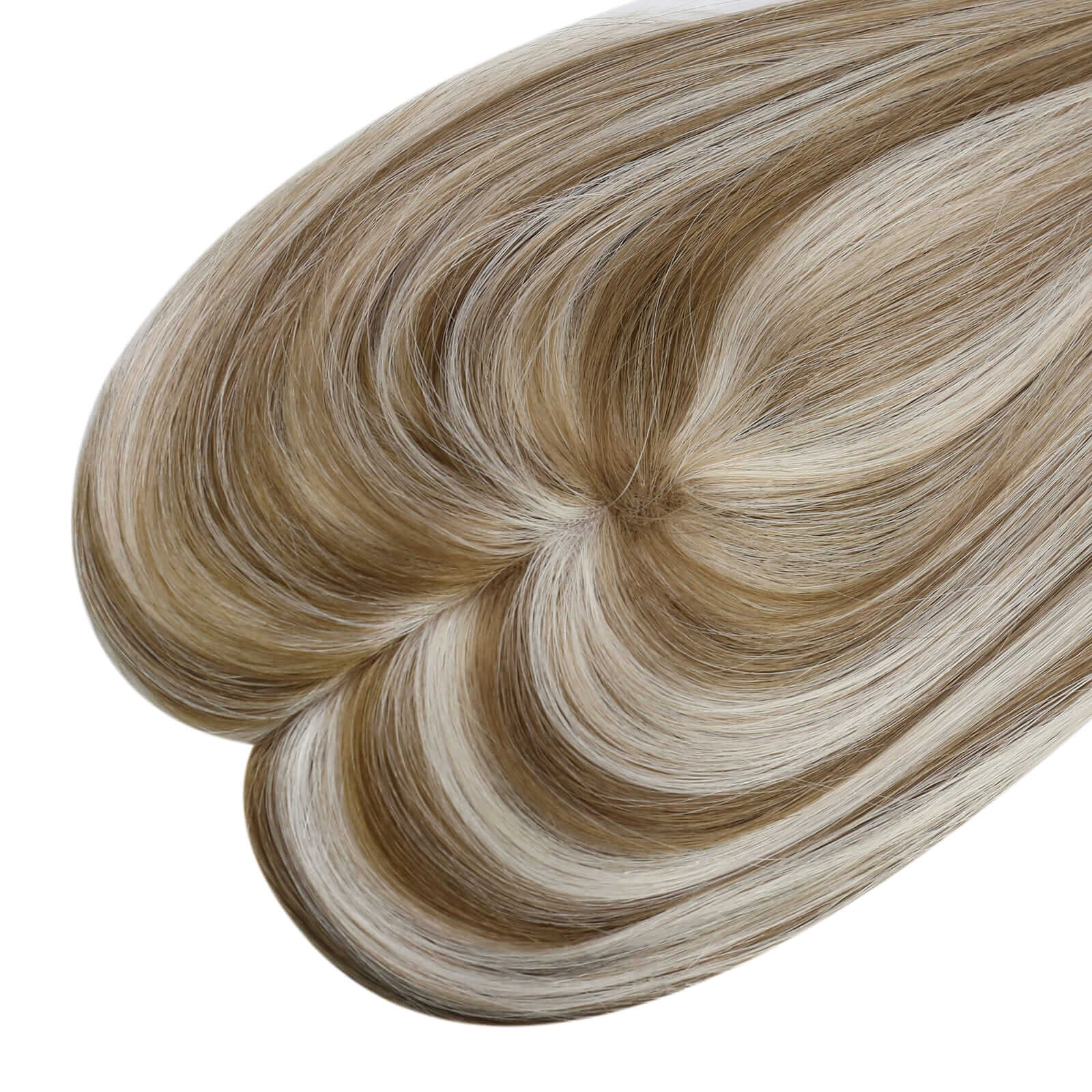 medium base virgin hair topper