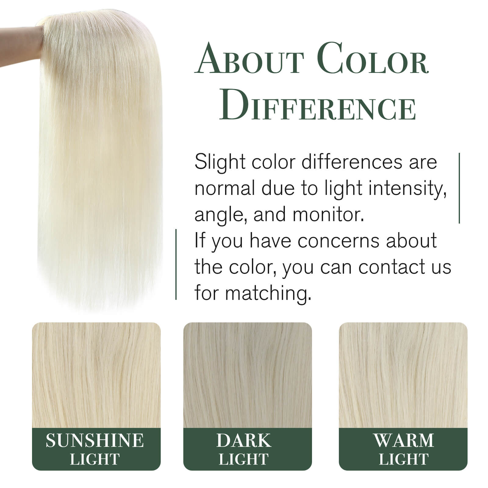 100% human topper hair