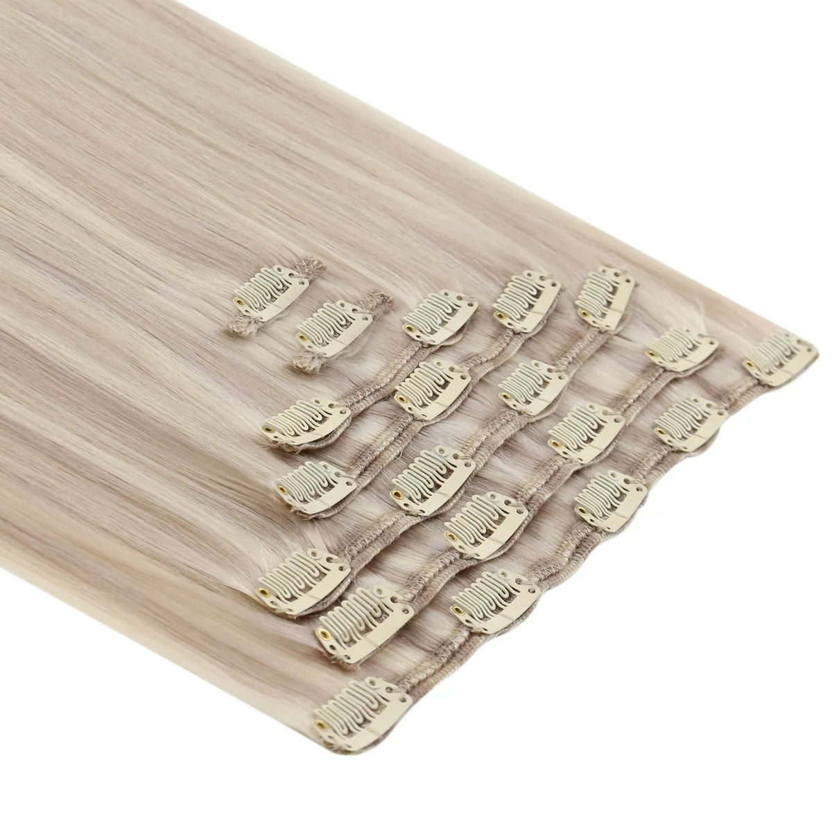 7pcs clip in extensions remy human hair