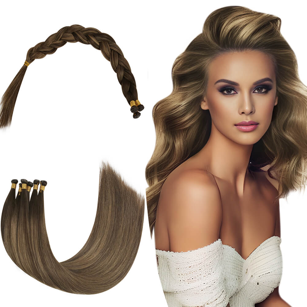 Invisible Genius Wefts Human Hair Extensions Silky Straight BM