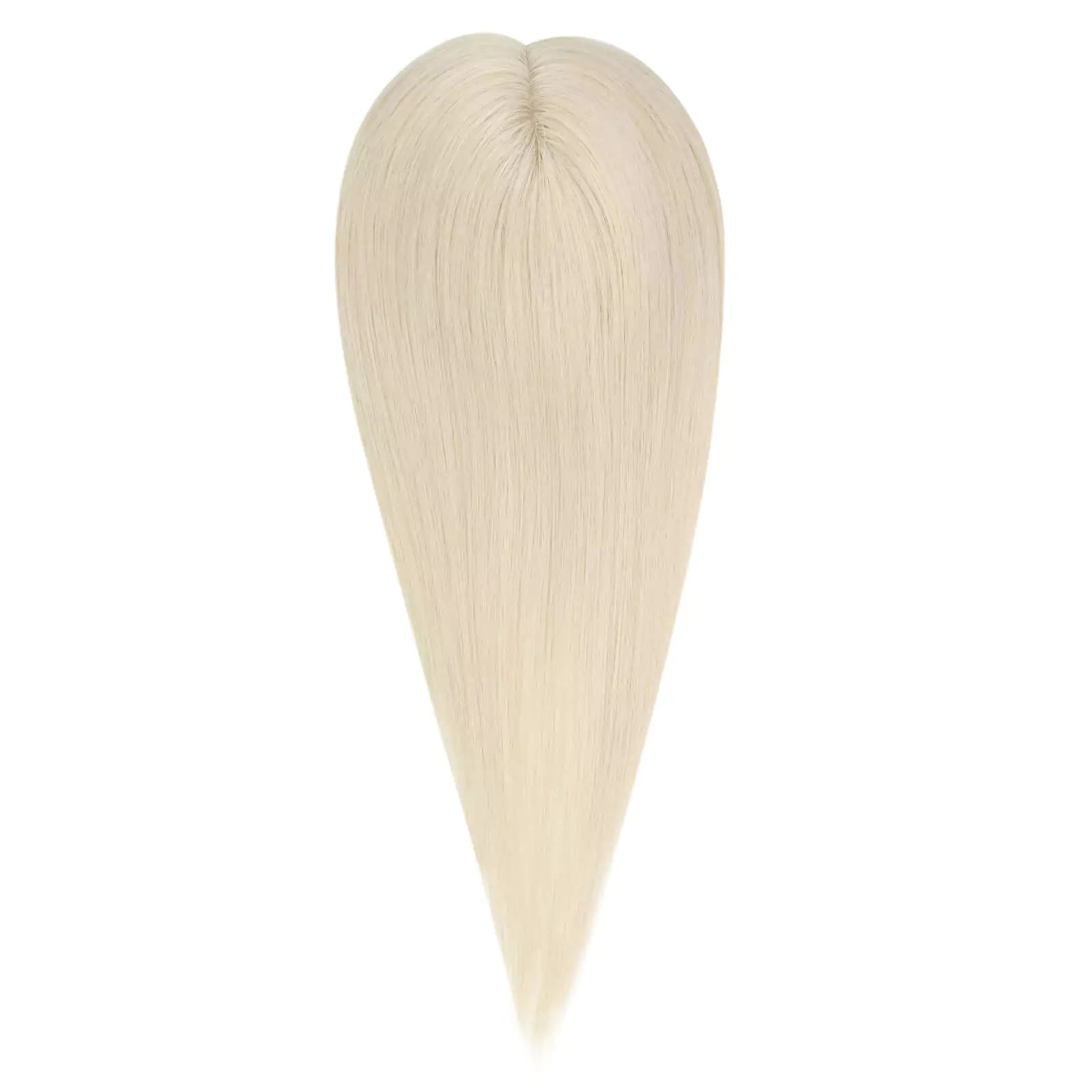 Blonde Human Hair Topper Full Cuticle Human Hair #60