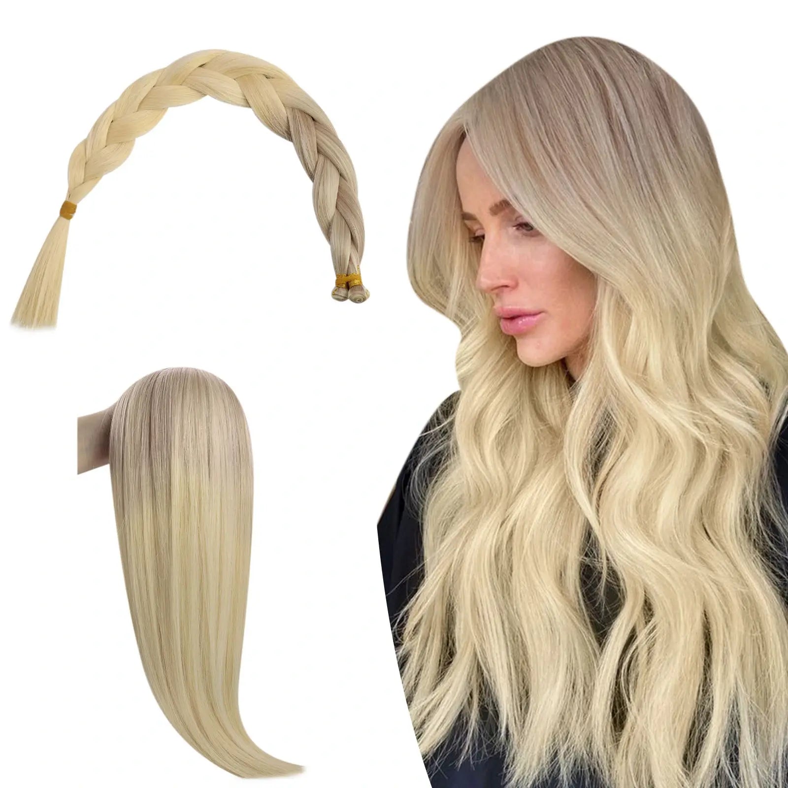 GeniusWeftExtensionsVirginHumanHairBalayageOmbre