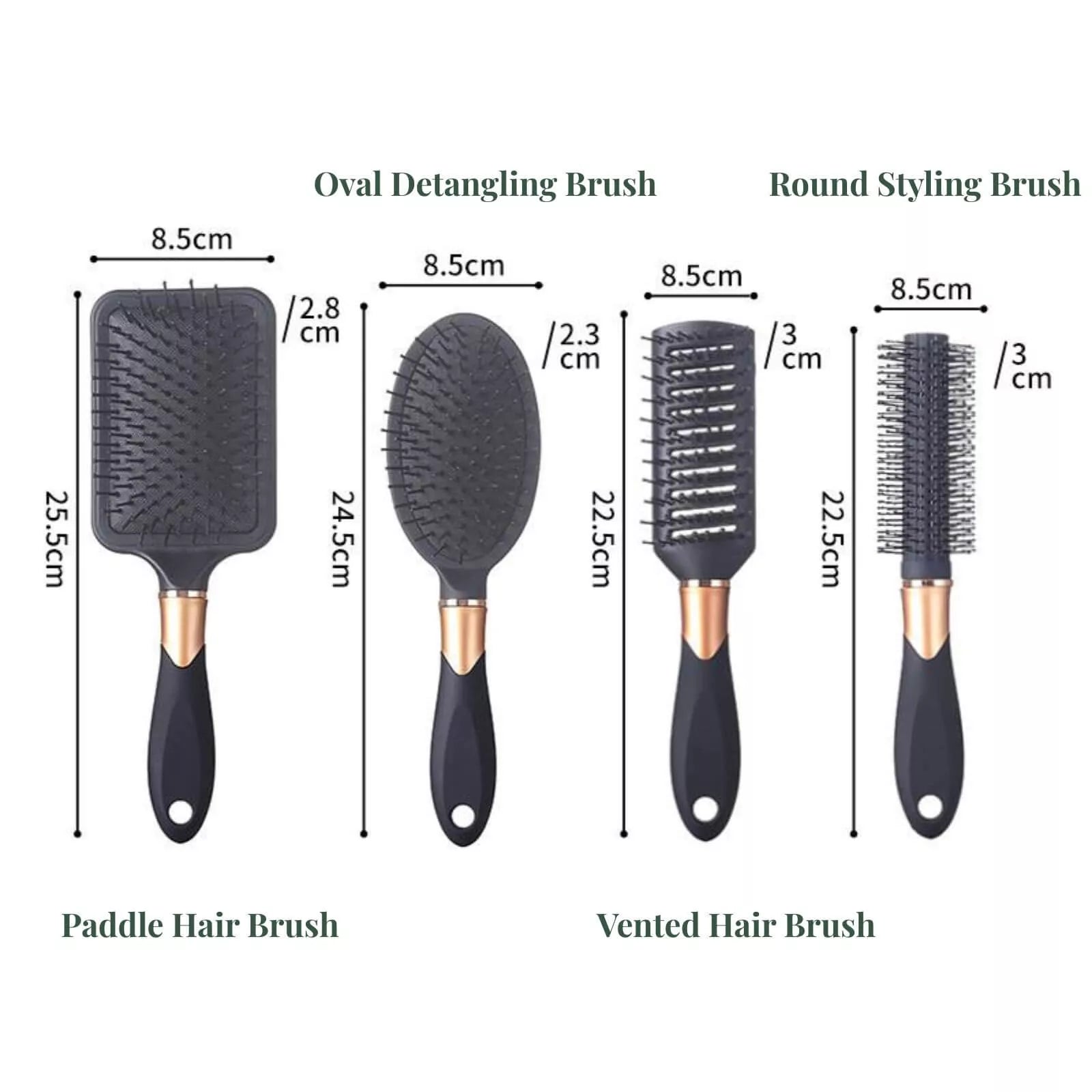 ugeat hair brush set