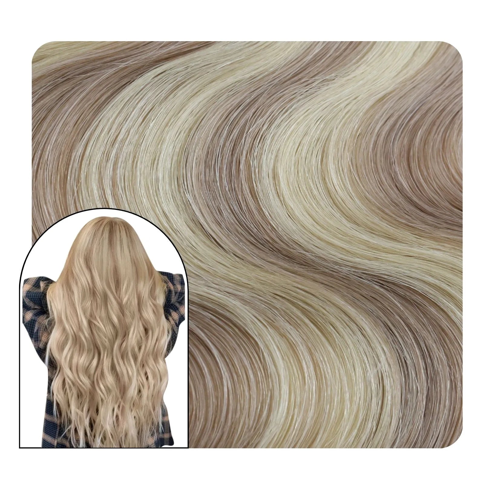 ash blonde hair extensions beach weaves genius weft hair