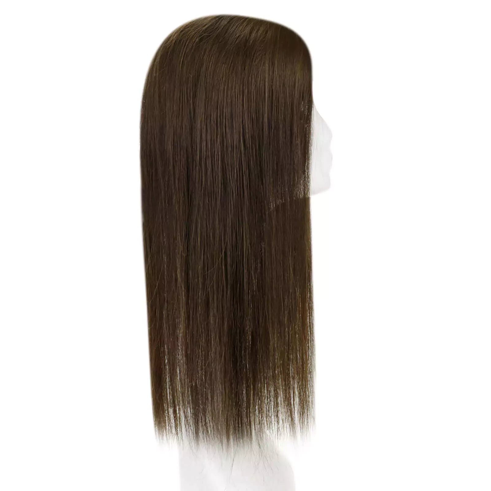 fishing net hair toppers for thinning hair dark brown #2