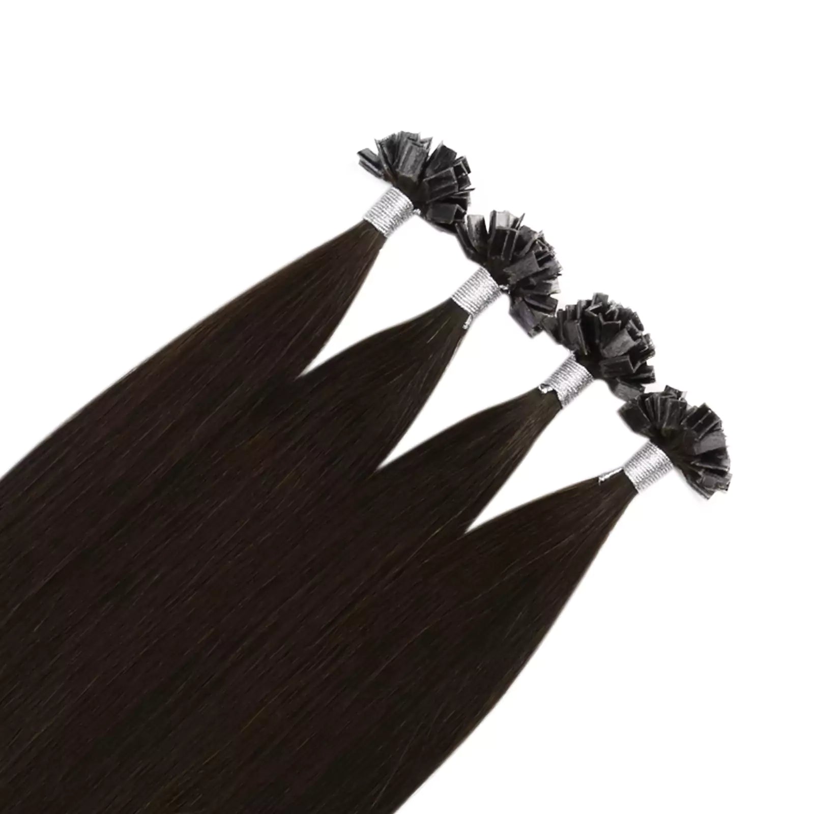 Full Cuticle Ktip Hair Extensions Brown Hair