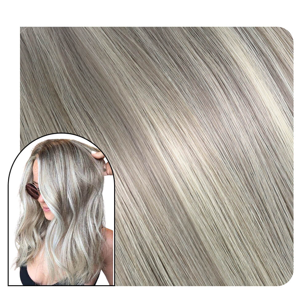 Full Cuticle Virgin Hand-tied Real Human Hair Weft