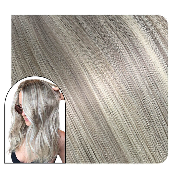 Full Cuticle Virgin Hand-tied Real Human Hair Weft