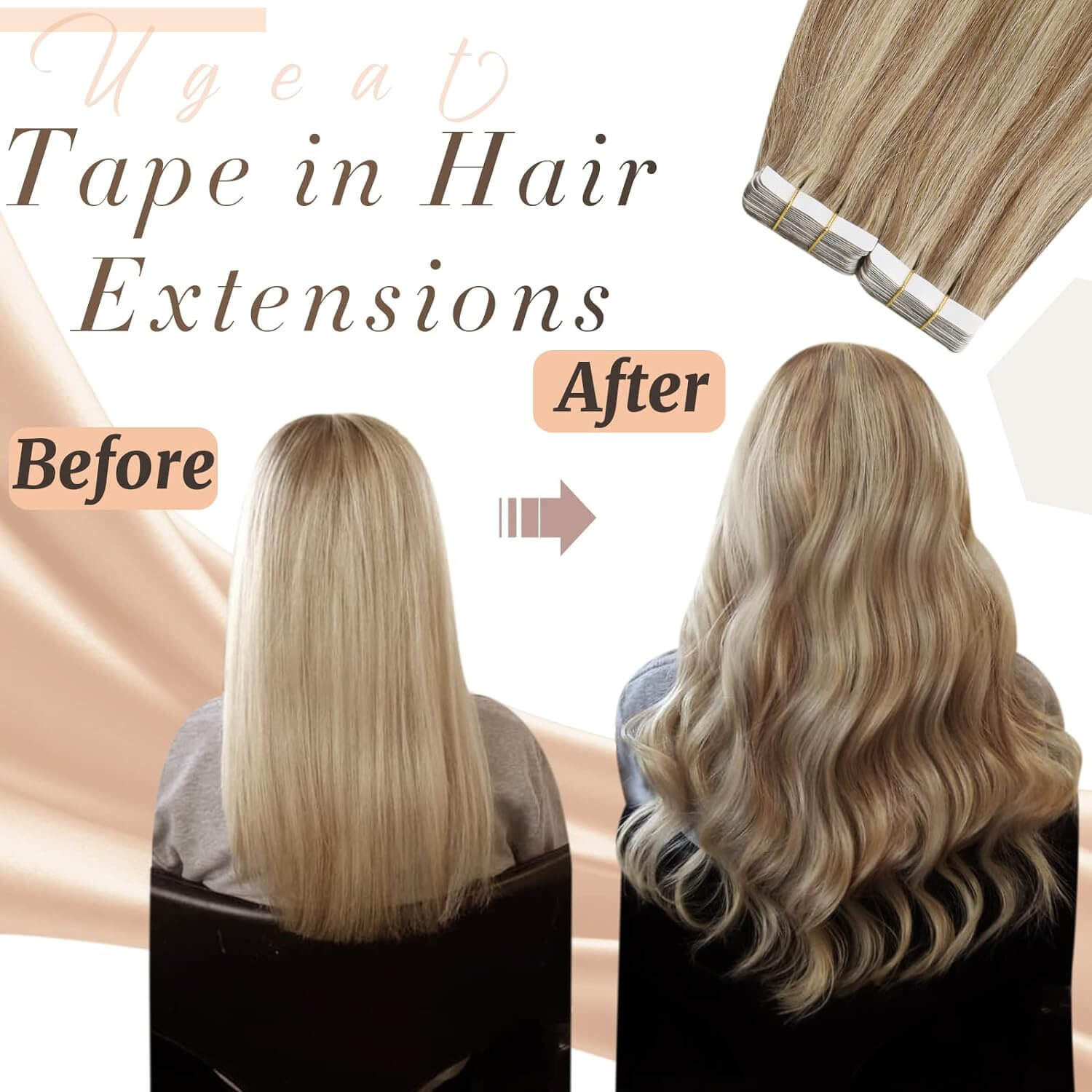 invisible tape in hair extensions remy human hair