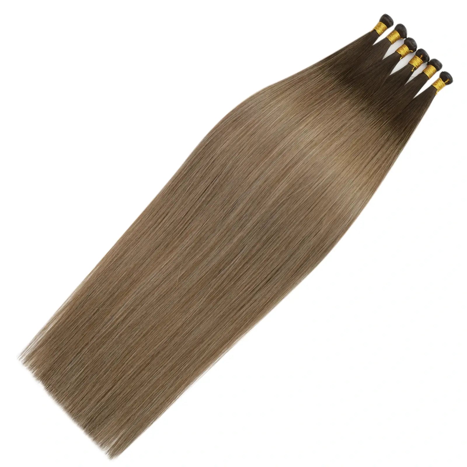 Full Cuticle Virgin Genius Weft Hair Extensions Balayage