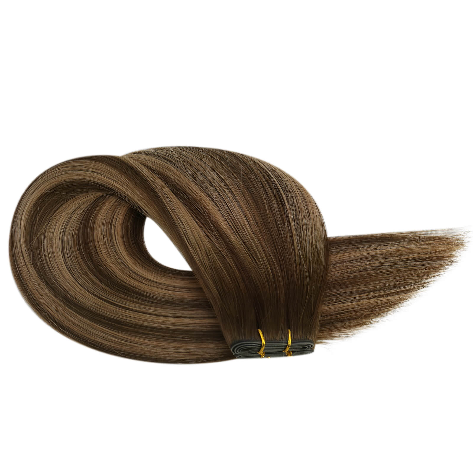 injection hair weft virgin human hair with hole