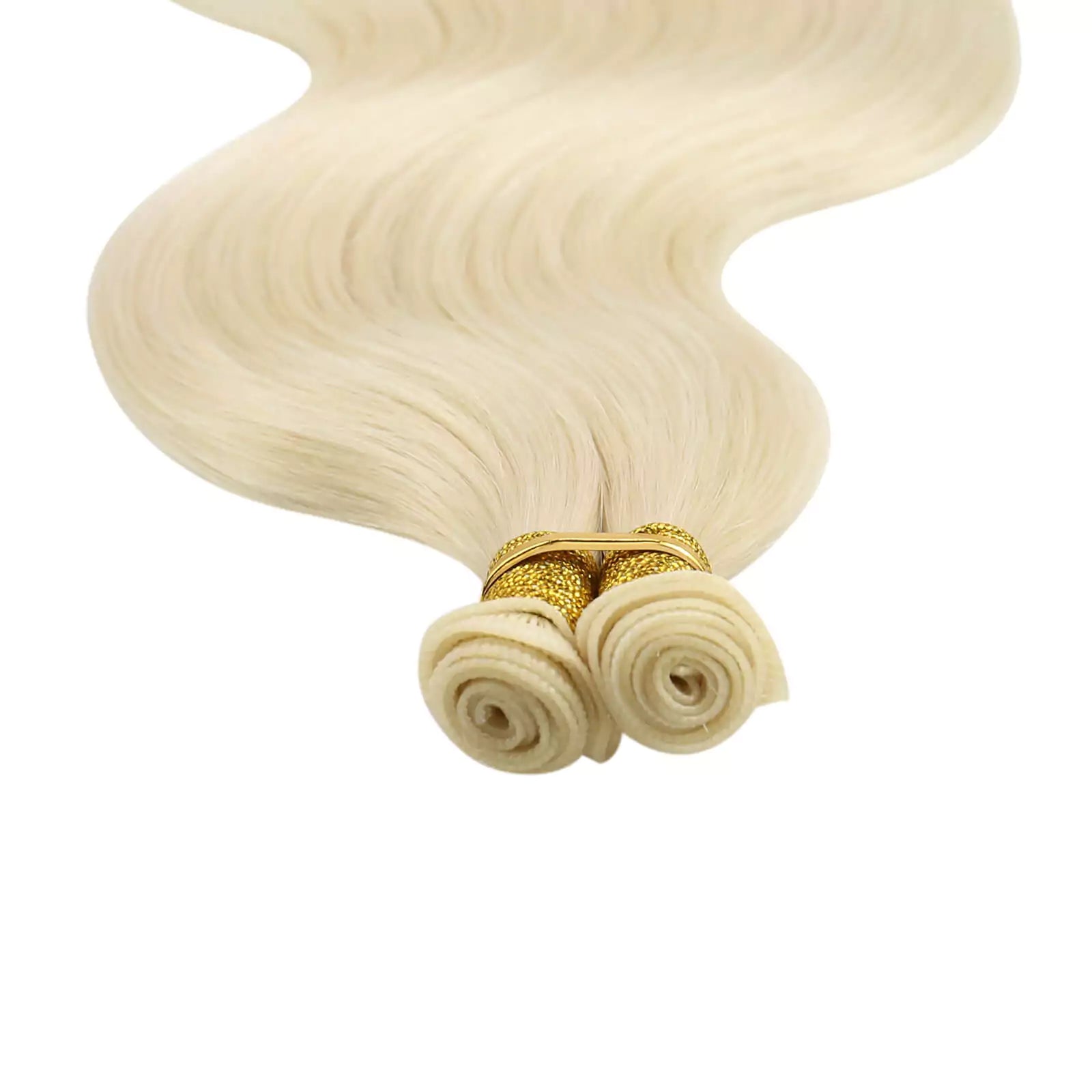 sew in hair extensions real human hair platinum blonde color