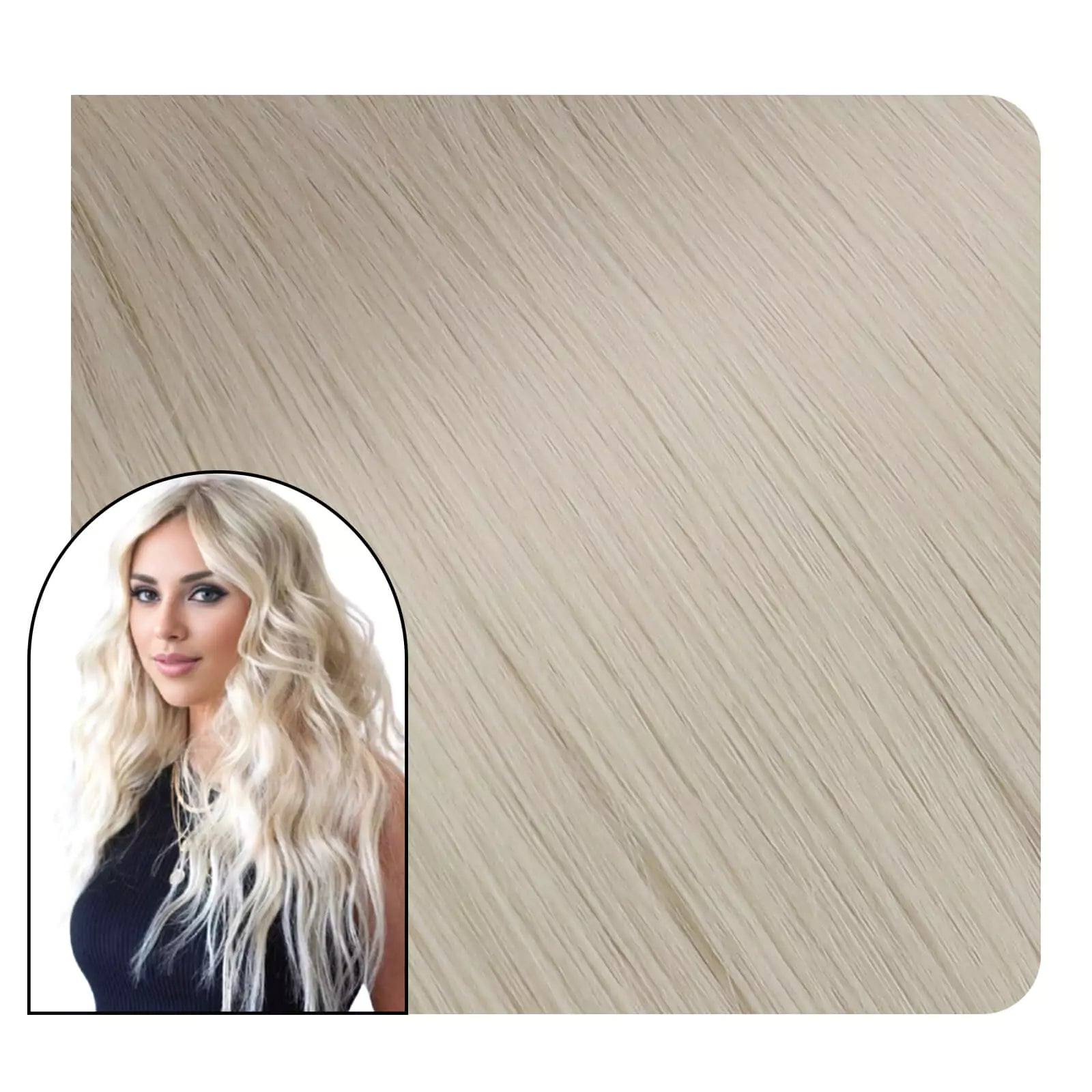 Vtip Fusion Hair Extensions Virgin Remy Human Hair Blonde