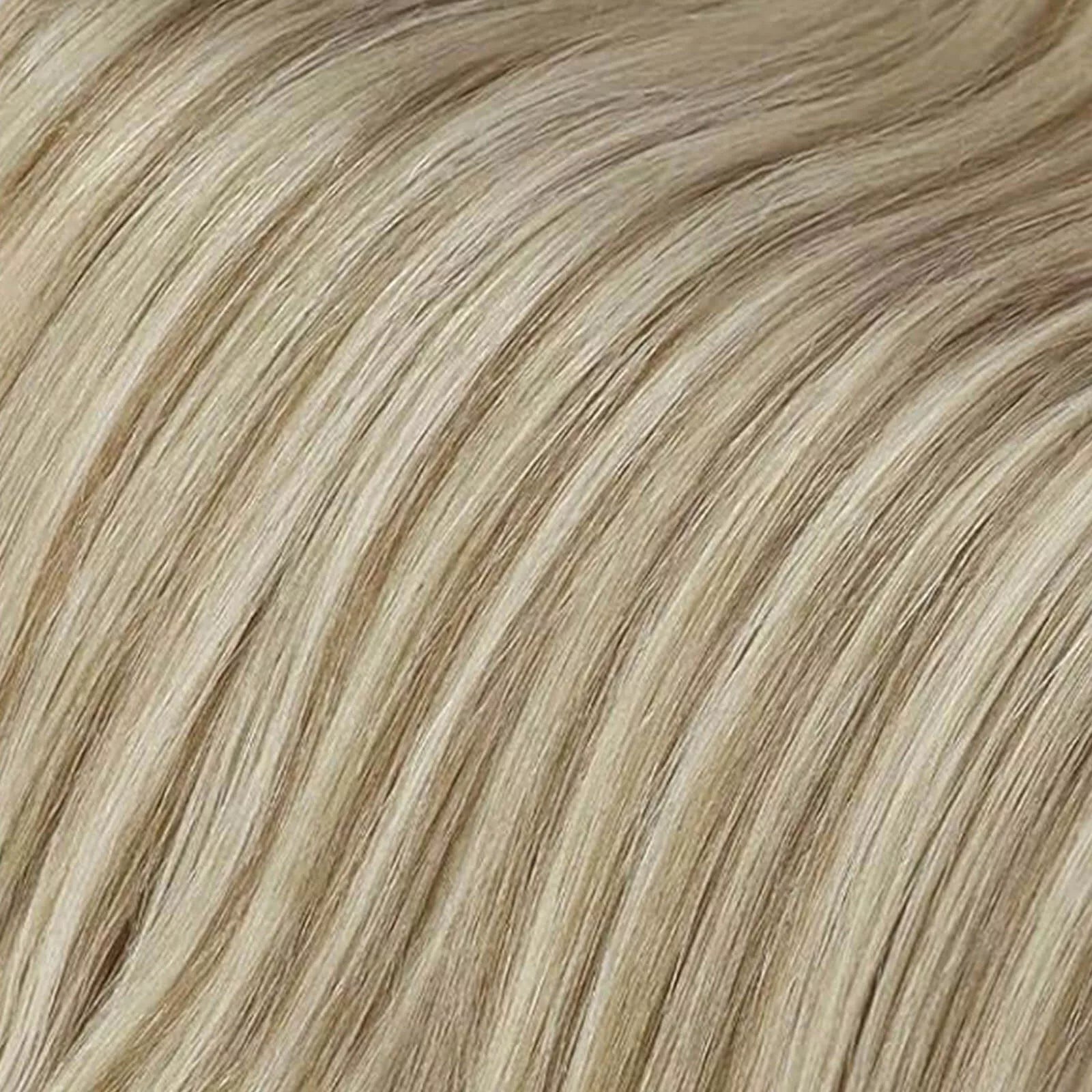 Clip in Extensions Real Human Hair Highlight Blonde