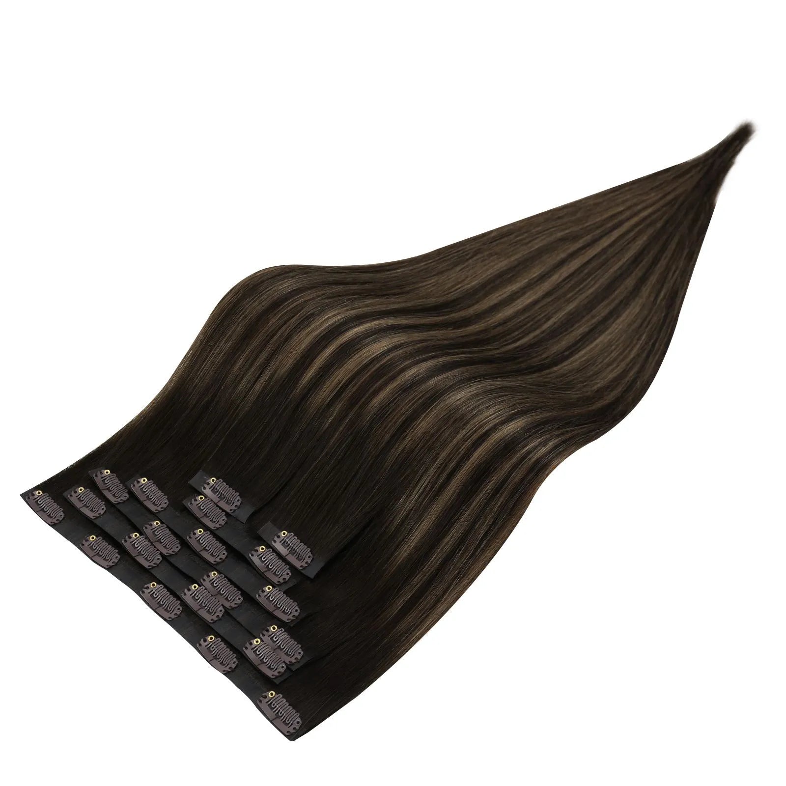 remy clip in extensions pu clip ins