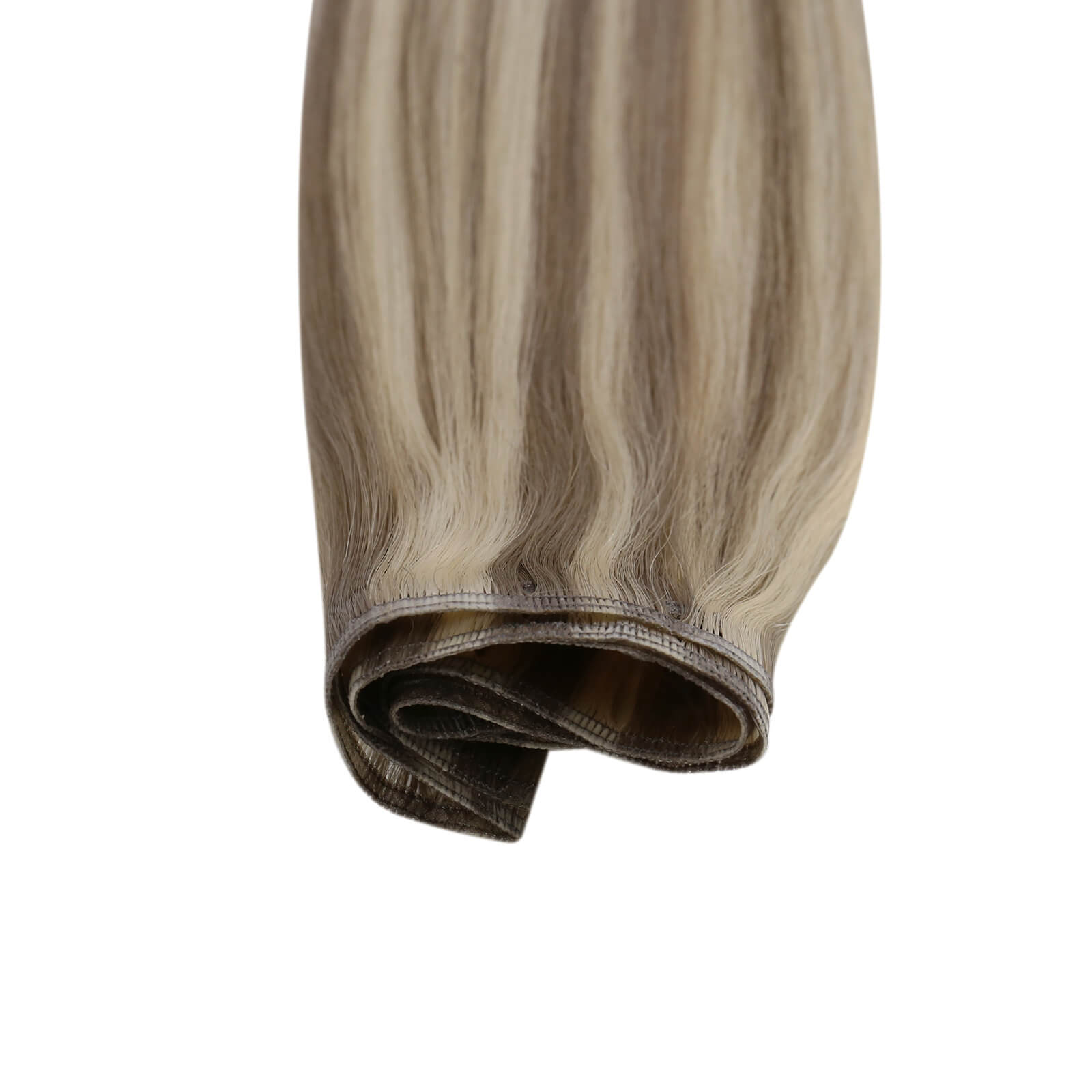 flat silk weft virgin human hair 8P60