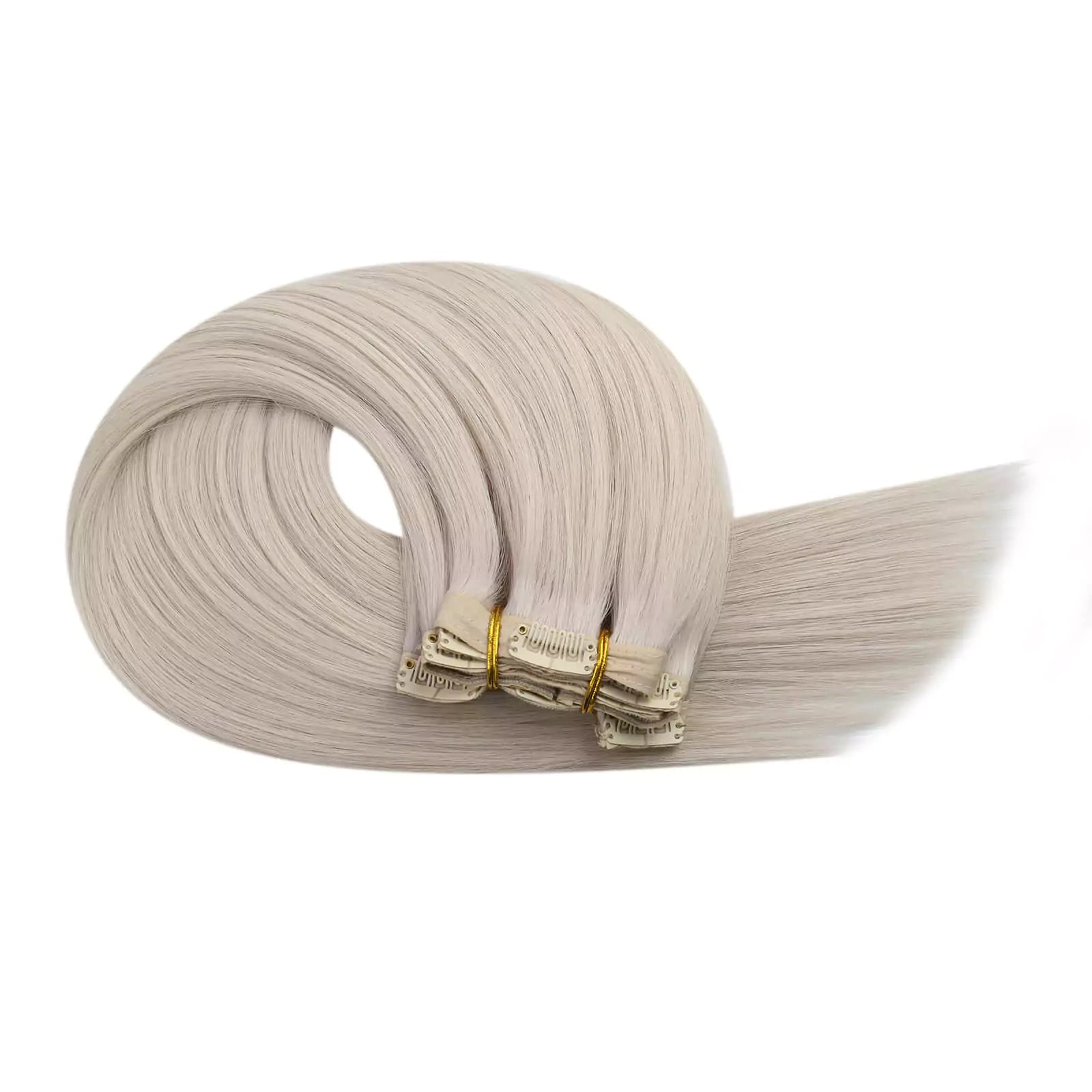 hair extensions clip in human hair