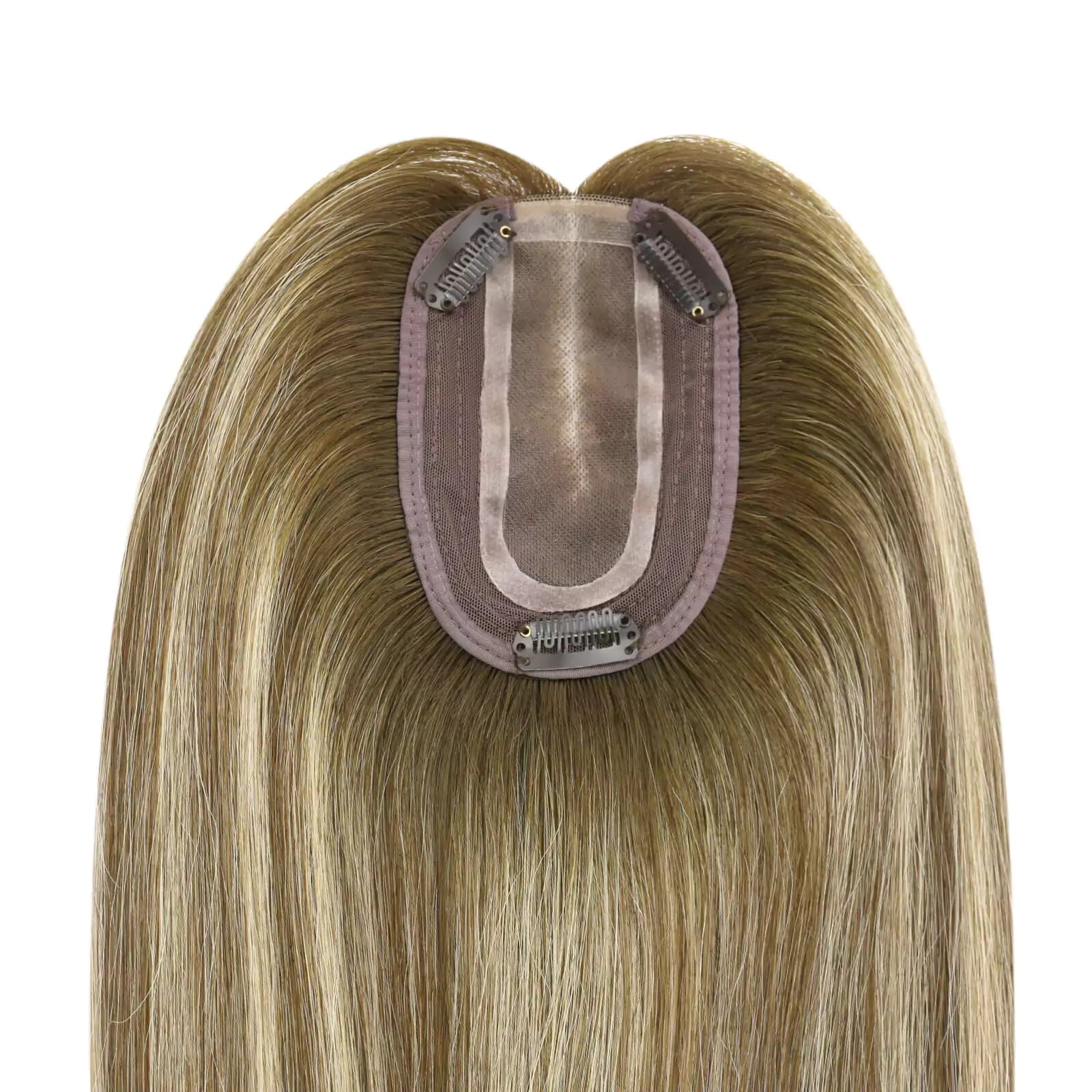 100% human hair topper for women
