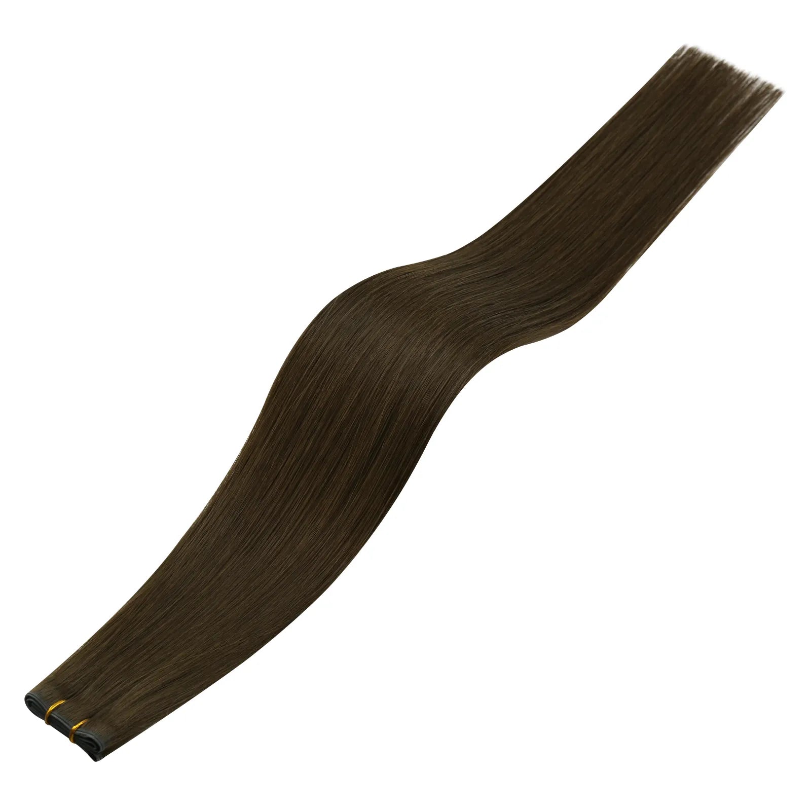 butterfly weft human hair extensions seamless weft hair extensions brown for thin hair