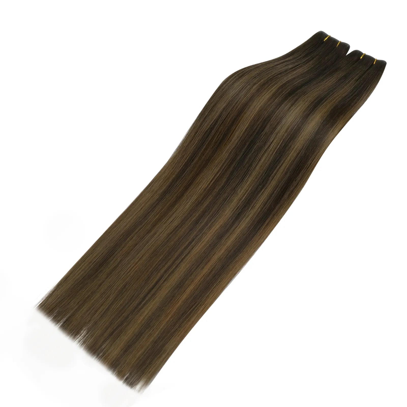 butterfly hair extensions real weft human hair extensions balayage brown