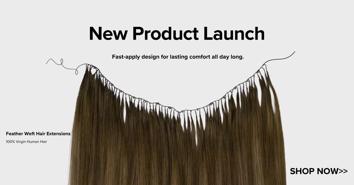 feather weft hair extensions for thin hair