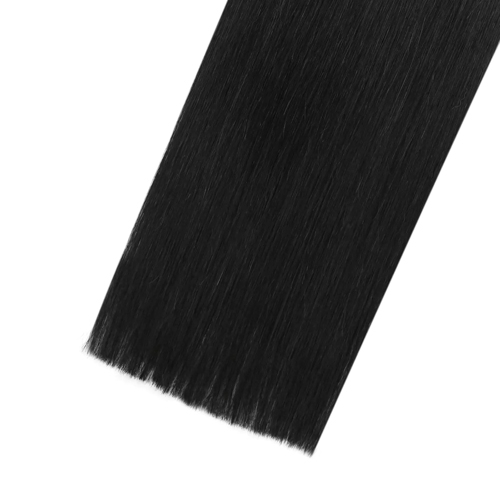 High Quality Ktip Extensions 100% Human Hair Jet Black Color