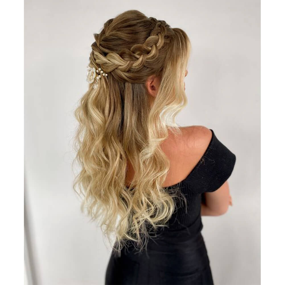 Hybrid Weft Hair Extensions Human Hair 3/8/22