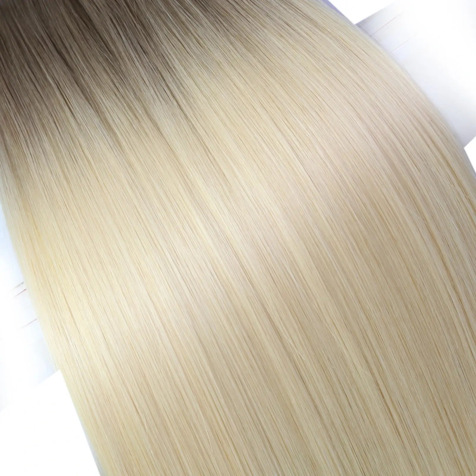 Genius Weft Extensions Human Hair Ombre Color