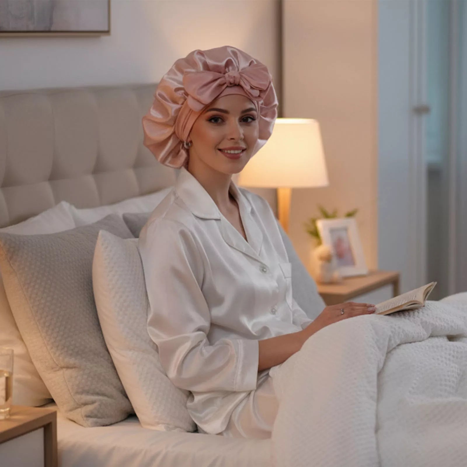 Hair Protection Sleep Cap Anti Frizz Sleep Cap