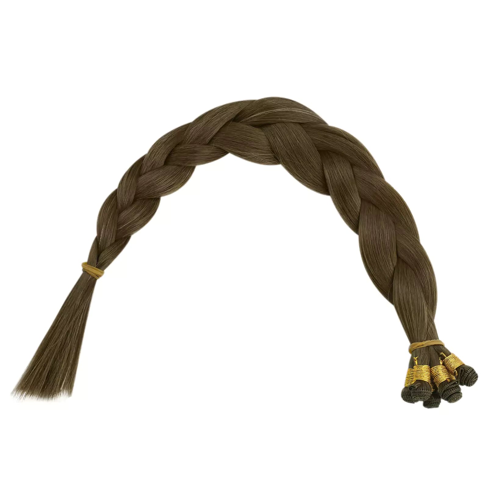 full cuticle virgin human hair weft chocolate brown