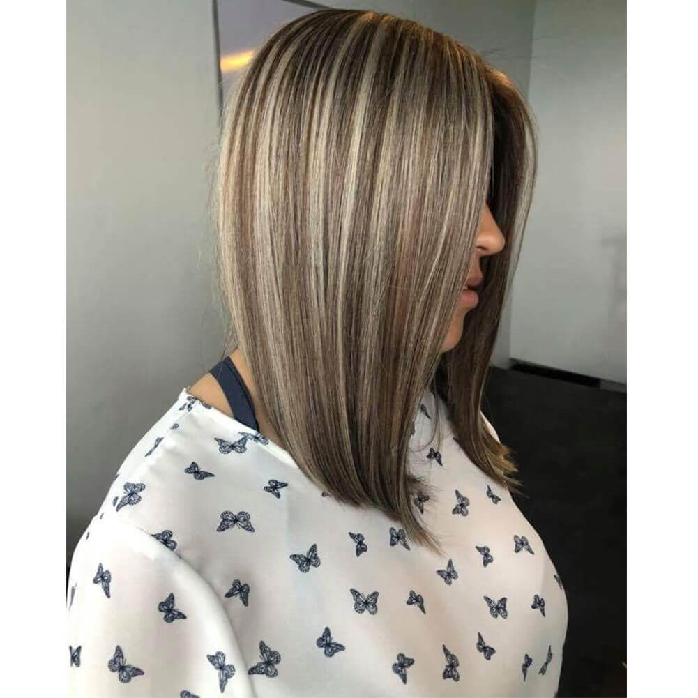 highlighted human hair wigs P4/27