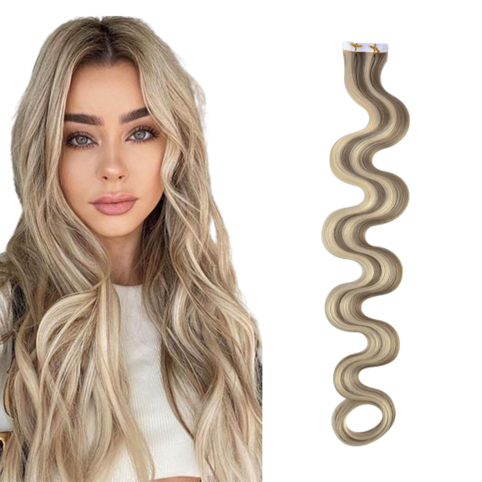 injection tape in hair extensions