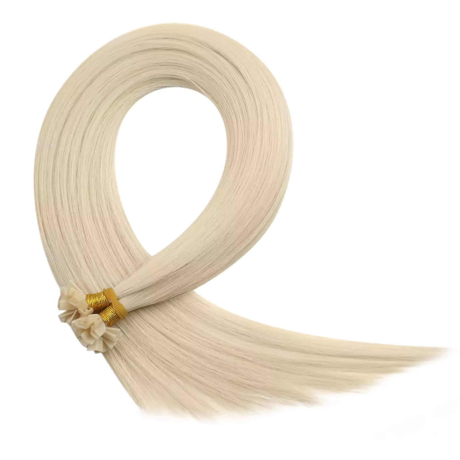 Crafted from high-quality human hair, K tip extensions seamlessly blend with your natural hair, delivering an incredibly authentic appearance and texture.