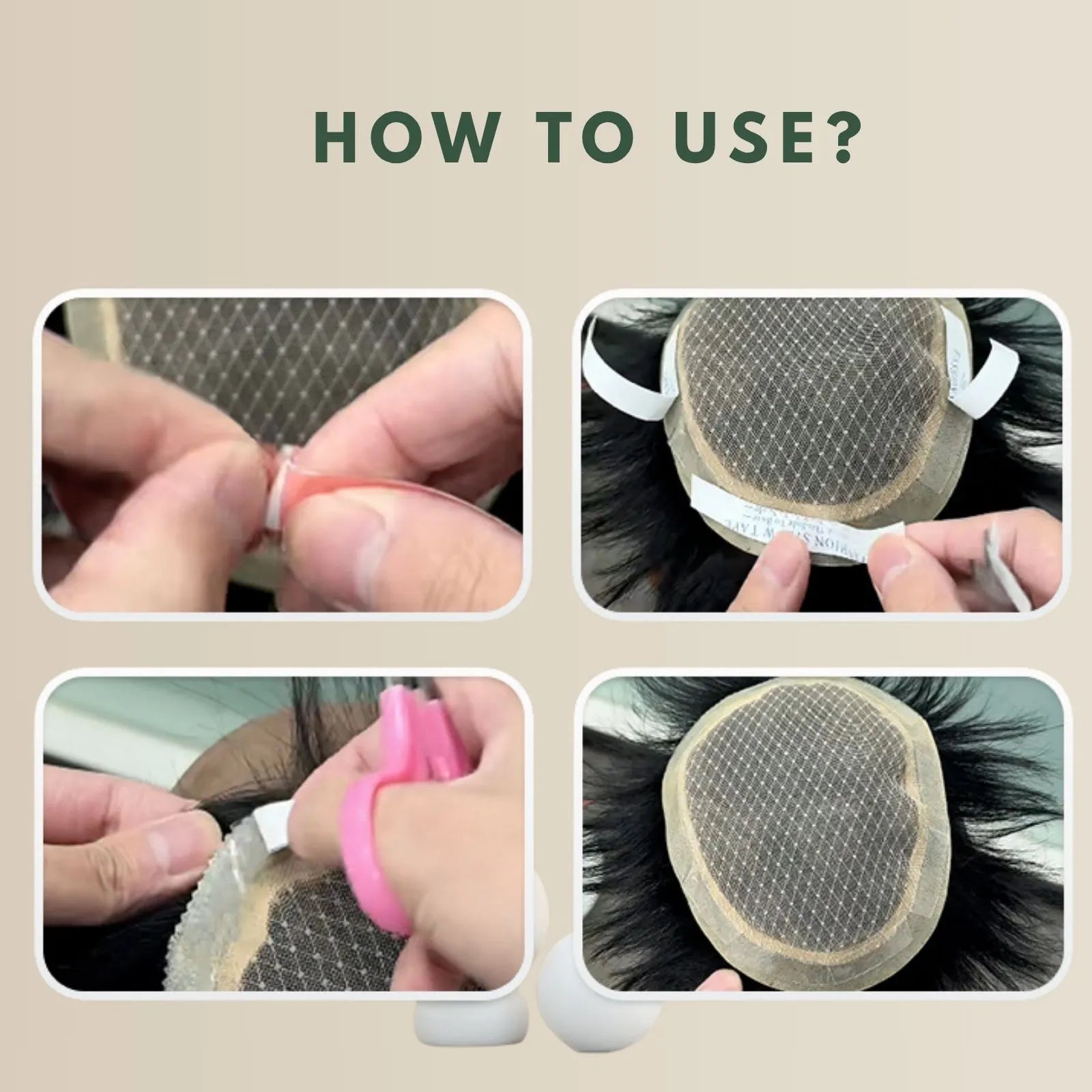 double tape for hair topper