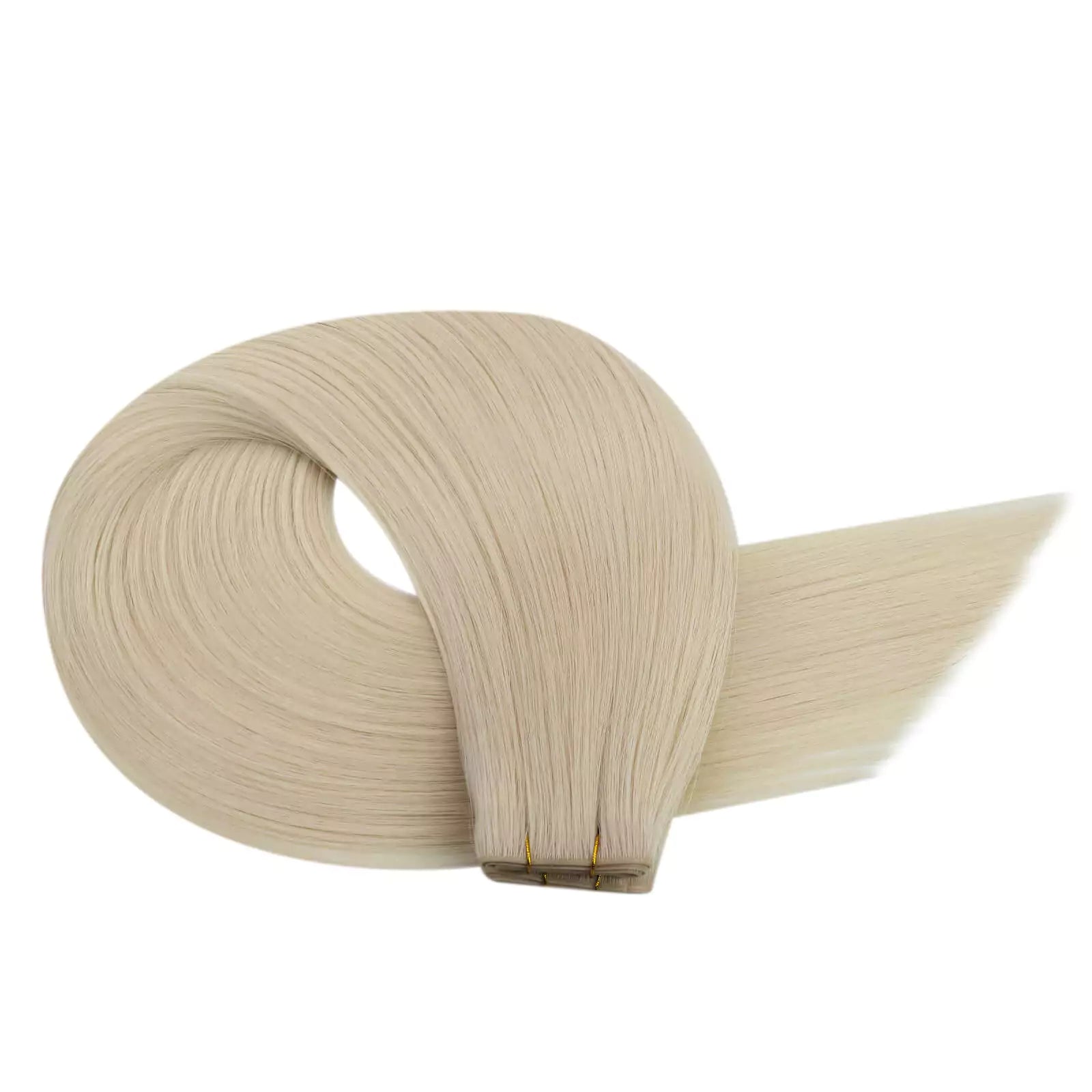 injected PU weft hair extensions human hair for salon