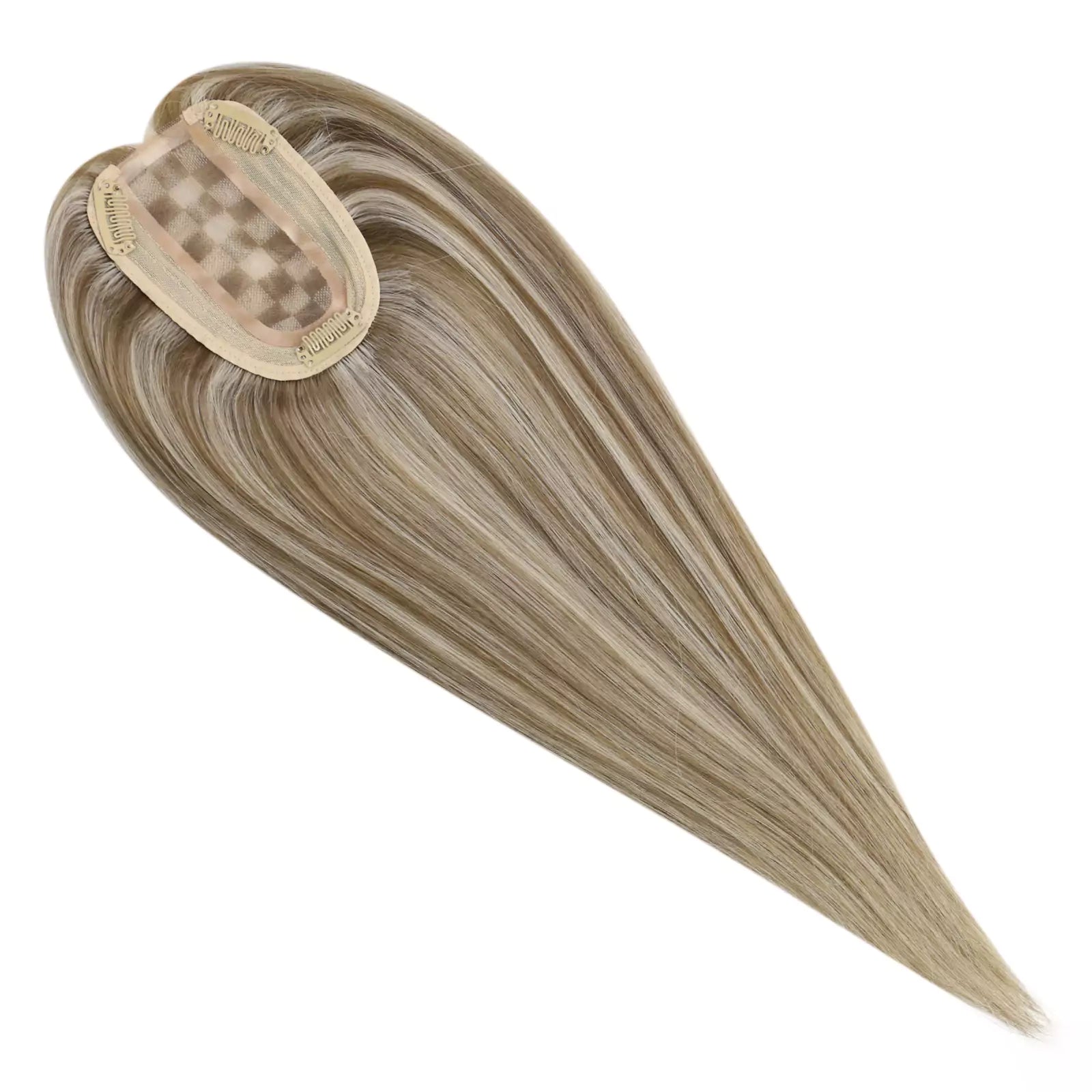 virgin human hair toupee clips medium highlight ombre