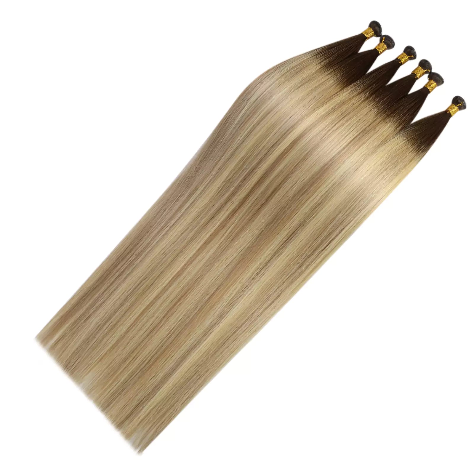 balayage color 100% human hair genius weft