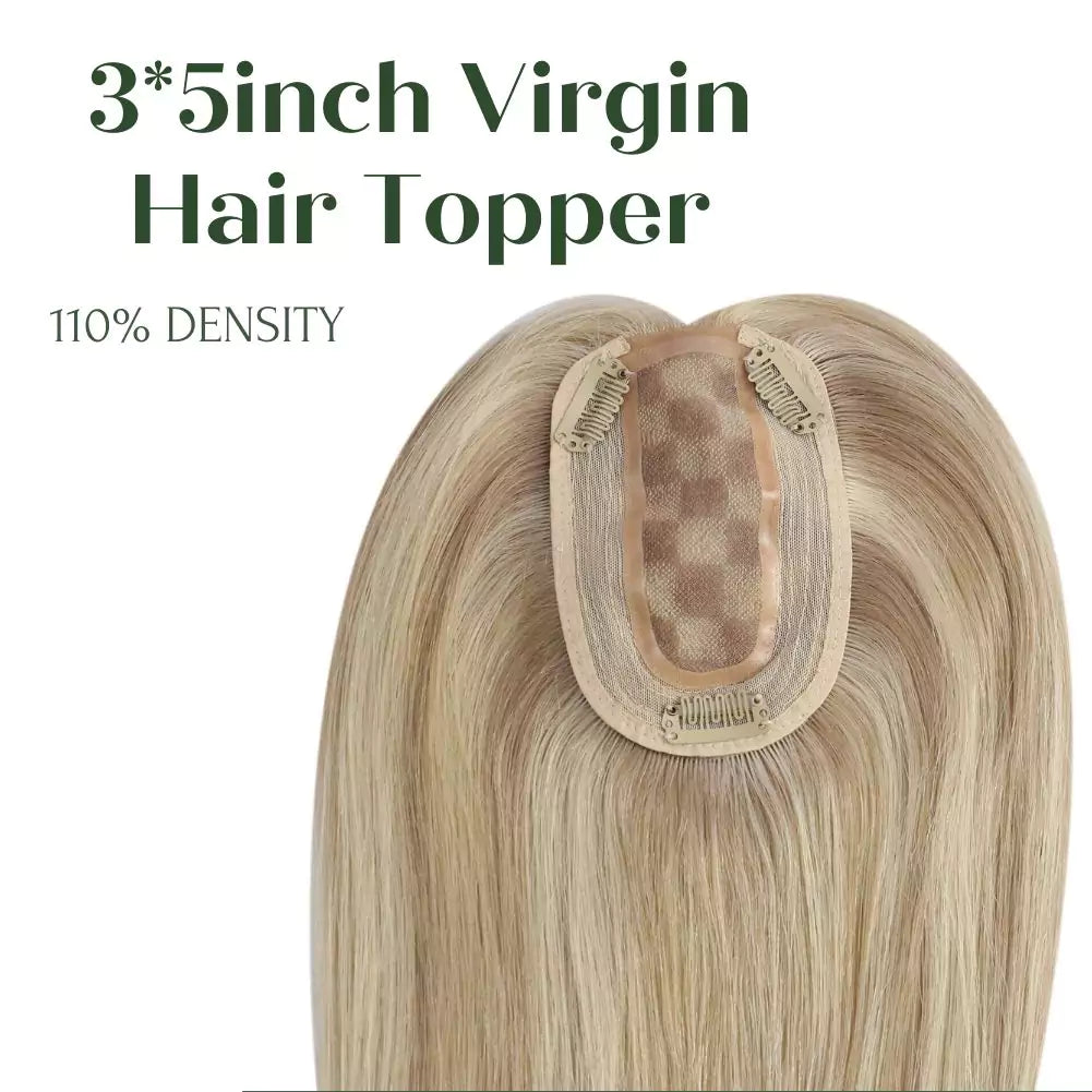 Virgin Hair Toppers Highlighed